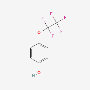 B1620968 4-(1,1,2,2,2-Pentafluoroethoxy)phenol CAS No. 658-46-8