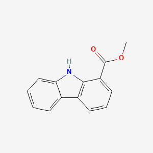 molecular formula C14H11NO2 B1620990 methyl 9H-carbazole-1-carboxylate CAS No. 51035-15-5