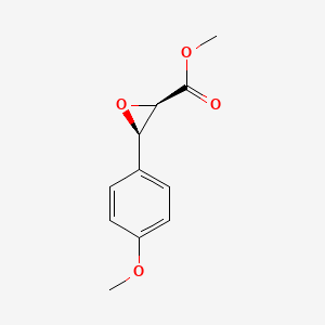 molecular formula C11H12O4 B1620996 Methyl (2R,3S)-2,3-epoxy-3-(4-methoxyphenyl)propionate CAS No. 96125-49-4