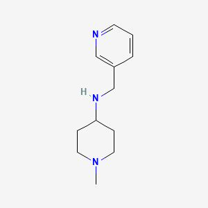 molecular formula C12H19N3 B1620998 1-methyl-N-(pyridin-3-ylmethyl)piperidin-4-amine CAS No. 626217-79-6