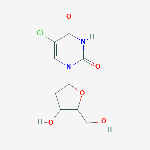 molecular formula C9H11ClN2O5 B016210 5-Chloro-2'-deoxyuridine CAS No. 50-90-8