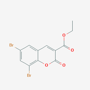 ethyl 6,8-dibromo-2-oxo-2H-chromene-3-carboxylate