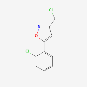 3-(Chloromethyl)-5-(2-chlorophenyl)isoxazole