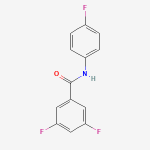 3,5-difluoro-N-(4-fluorophenyl)benzamide