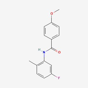 N-(5-fluoro-2-methylphenyl)-4-methoxybenzamide