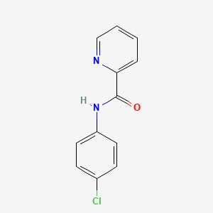 molecular formula C12H9ClN2O B1621027 N-(4-chlorophenyl)pyridine-2-carboxamide CAS No. 14547-72-9