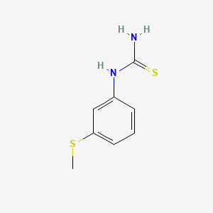 molecular formula C8H10N2S2 B1621030 (3-(Methylthio)phenyl)thiourea CAS No. 71205-41-9