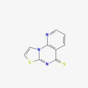 5H-Pyrido[3,2-e]thiazolo[3,2-a]pyrimidine-5-thione
