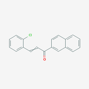 3-(2-Chlorophenyl)-1-naphthalen-2-ylprop-2-en-1-one