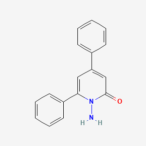 B1621088 1-Amino-4,6-diphenyl-1,2-dihydropyridin-2-one CAS No. 26478-97-7
