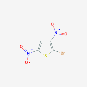 molecular formula C4HBrN2O4S B1621092 2-Bromo-3,5-dinitrothiophene CAS No. 2160-38-5