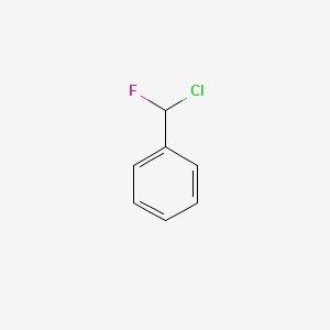 molecular formula C7H6ClF B1621095 (Chlorofluoromethyl)benzene CAS No. 7111-89-9