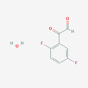 molecular formula C8H6F2O3 B1621108 2,5-Difluorophenylglyoxal hydrate CAS No. 81593-28-4