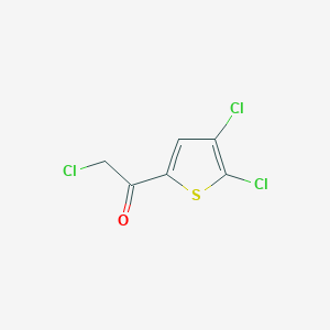 molecular formula C6H3Cl3OS B1621118 2-Chloro-1-(4,5-dichloro-2-thienyl)ethan-1-one CAS No. 64218-50-4