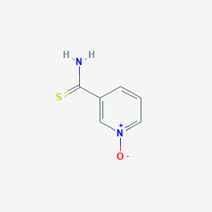 molecular formula C6H6N2OS B1621122 3-(Aminocarbothioyl)pyridinium-1-olate CAS No. 85320-76-9