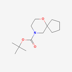 molecular formula C13H23NO3 B1621150 9-Boc-6-oxa-9-azaspiro[4.5]decane CAS No. 271245-39-7
