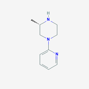 (3S)-3-methyl-1-pyridin-2-ylpiperazine