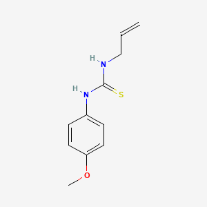 molecular formula C11H14N2OS B1621154 1-(4-Methoxyphenyl)-3-(prop-2-EN-1-YL)thiourea CAS No. 1138-72-3