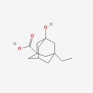 3-Ethyl-5-hydroxyadamantane-1-carboxylic acid