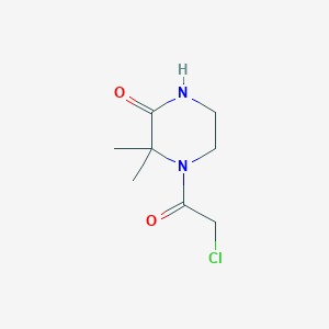 4-(2-Chloro-acetyl)-3,3-dimethyl-piperazin-2-one