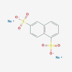 molecular formula C10H8NaO6S2 B162121 1,6-Naphthalenedisulfonic acid, disodium salt CAS No. 1655-43-2