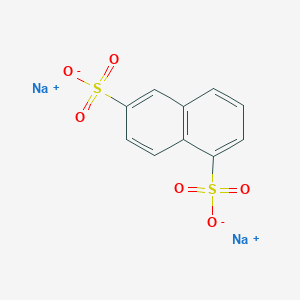 molecular formula C10H6Na2O6S2 B162121 1,6-Naphthalenedisulfonic acid, disodium salt CAS No. 1655-43-2