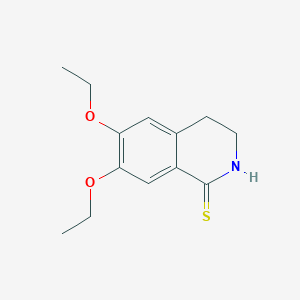 6,7-Diethoxy-2,3,4-trihydroisoquinoline-1-thione