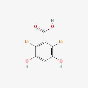 2,6-Dibromo-3,5-dihydroxybenzoic acid