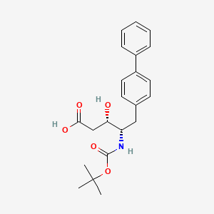 Boc-(3S,4S)-4-amino-3-hydroxy-5-(4'-phenyl)phenylpentanoic acid