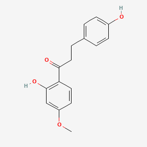 molecular formula C16H16O4 B1621255 4'-O-Methyldavidigenin CAS No. 65428-04-8