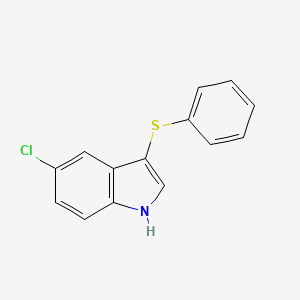 5-Chloro-3-(phenylthio)-indole