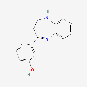 3-(4,5-Dihydro-3H-benzo[B][1,4]diazepin-2-YL)-phenol
