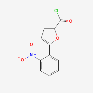 molecular formula C11H6ClNO4 B1621265 5-(2-nitrophenyl)furan-2-carbonyl Chloride CAS No. 61941-88-6