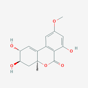 molecular formula C15H16O6 B162127 Isoaltenuene CAS No. 126671-80-5