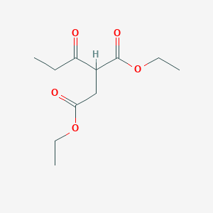 molecular formula C11H18O5 B1621319 Diethyl 2-propionylsuccinate CAS No. 4117-76-4
