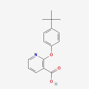 2-[4-(Tert-butyl)phenoxy]nicotinic acid