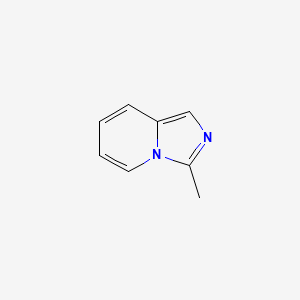 molecular formula C8H8N2 B1621335 3-Methylimidazo[1,5-a]pyridine CAS No. 6558-63-0