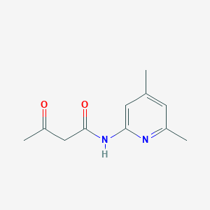 N-(4,6-dimethylpyridin-2-yl)-3-oxobutanamide