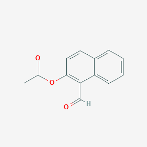 molecular formula C13H10O3 B1621355 1-Formyl-2-naphthyl acetate CAS No. 67727-65-5