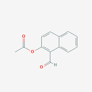 1-Formyl-2-naphthyl acetate