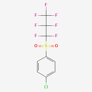 4-(Heptafluoropropylsulfonyl)chlorobenzene