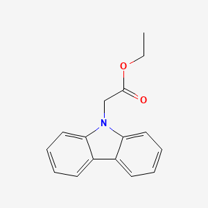 molecular formula C16H15NO2 B1621369 9-Carbazoleacetic acid ethyl ester CAS No. 6209-23-0