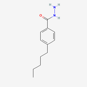 molecular formula C12H18N2O B1621383 4-Pentylbenzohydrazide CAS No. 64328-57-0