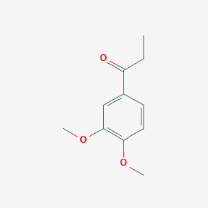 molecular formula C11H14O3 B016214 1-(3,4-Dimethoxyphenyl)propan-1-one CAS No. 1835-04-7