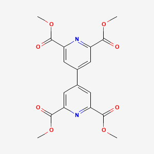 Tetramethyl [4,4'-bipyridine]-2,2',6,6'-tetracarboxylate