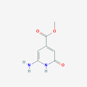 Methyl 2-amino-6-oxo-1H-pyridine-4-carboxylate