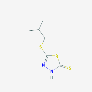 5-(Isobutylthio)-1,3,4-thiadiazole-2-thiol