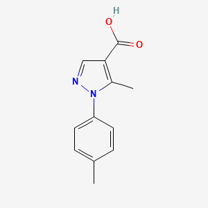 5-methyl-1-(4-methylphenyl)-1H-pyrazole-4-carboxylic acid