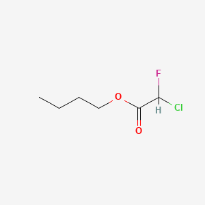 molecular formula C6H10ClFO2 B1621434 Butyl chlorofluoroacetate CAS No. 368-34-3