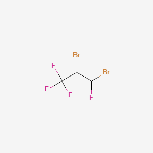 molecular formula C3H2Br2F4 B1621437 2,3-Dibromo-1,1,1,3-tetrafluoropropane CAS No. 501435-65-0